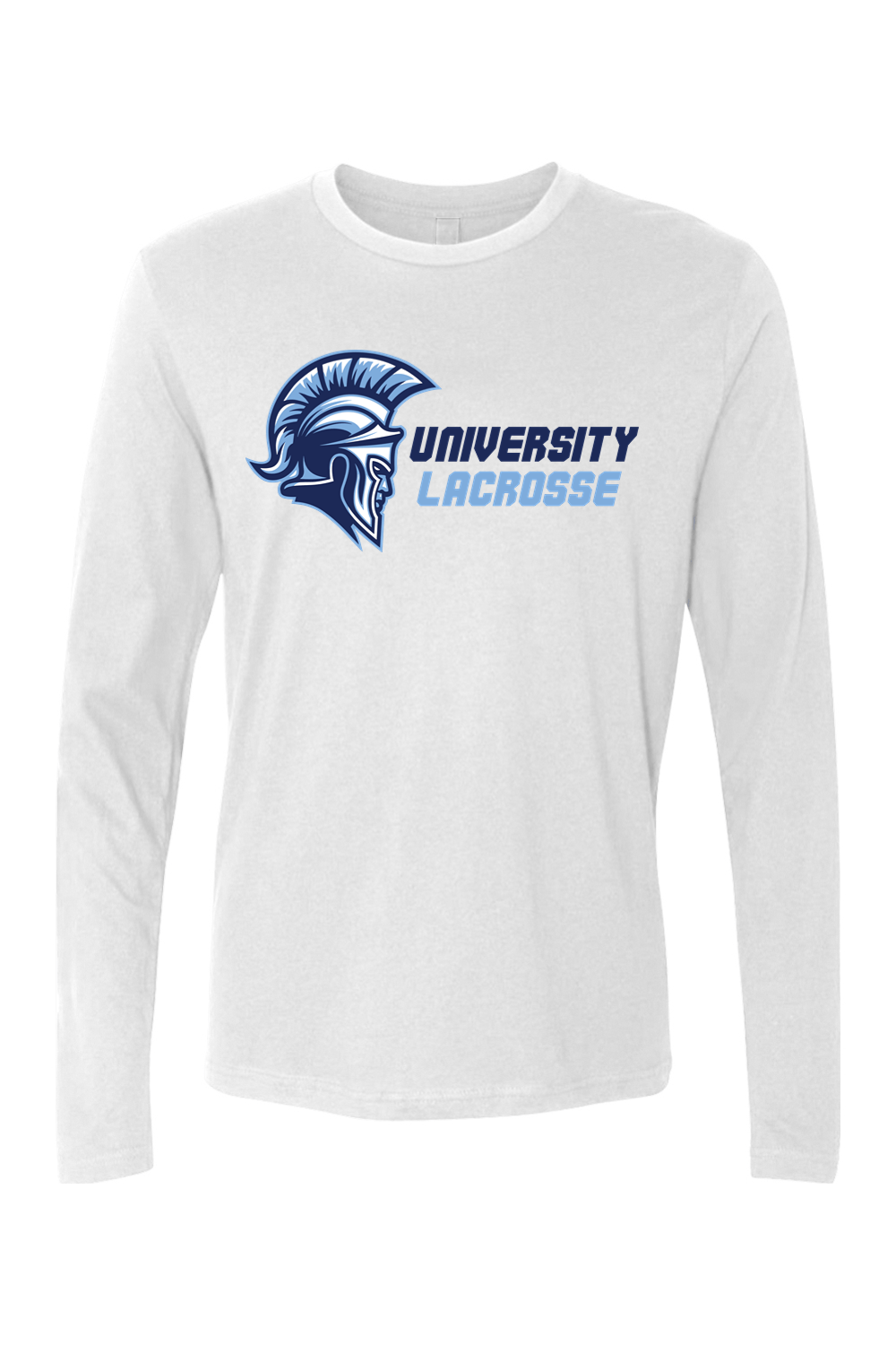 University HS Cotton Long Sleeve Tee Signature Lacrosse