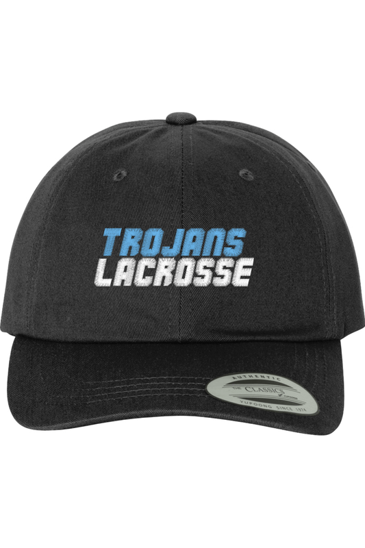 University Lacrosse Embroidered Dad Hat Signature Lacrosse