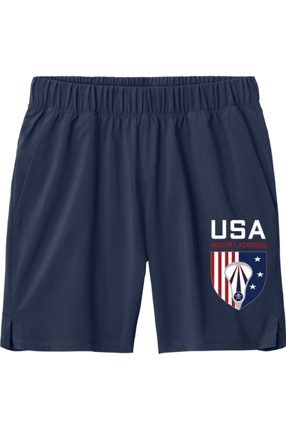 USA Indoor Lacrosse Adult Athletic Men's Shorts Signature Lacrosse