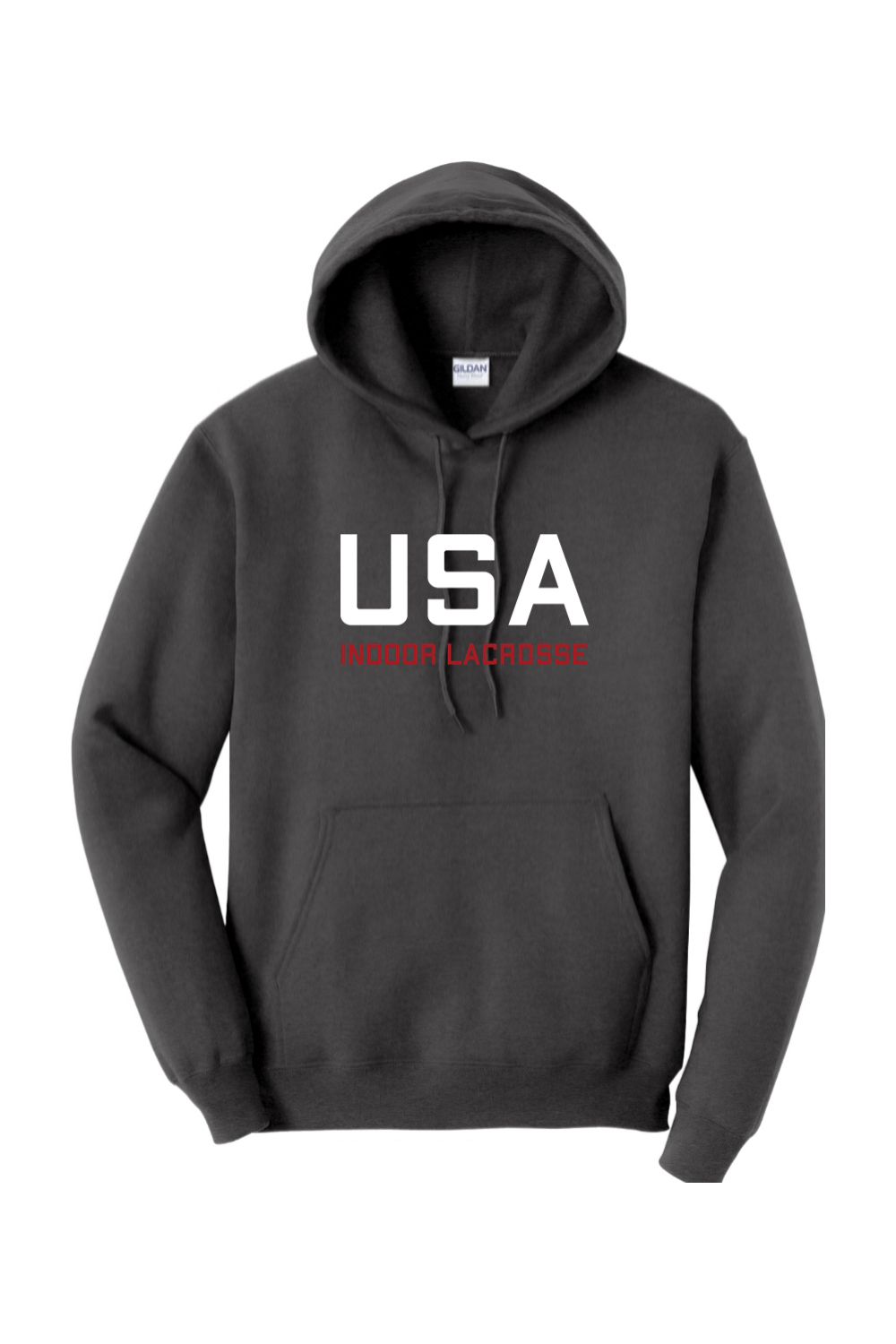 USA Indoor Lacrosse Adult Heavyweight Hoodie Signature Lacrosse