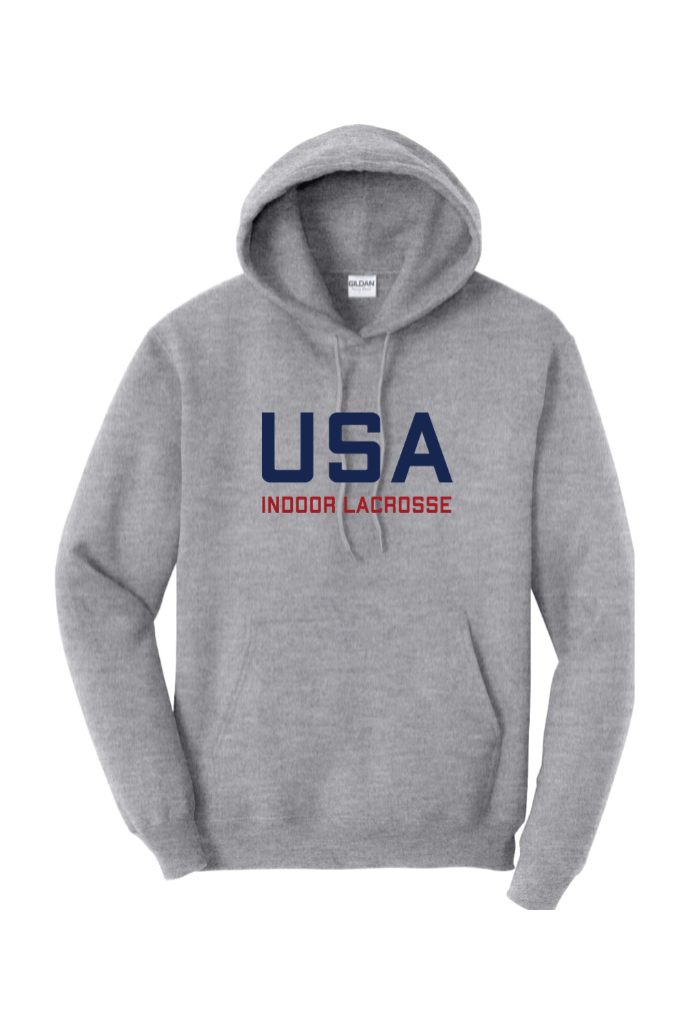 USA Indoor Lacrosse Adult Heavyweight Hoodie Signature Lacrosse