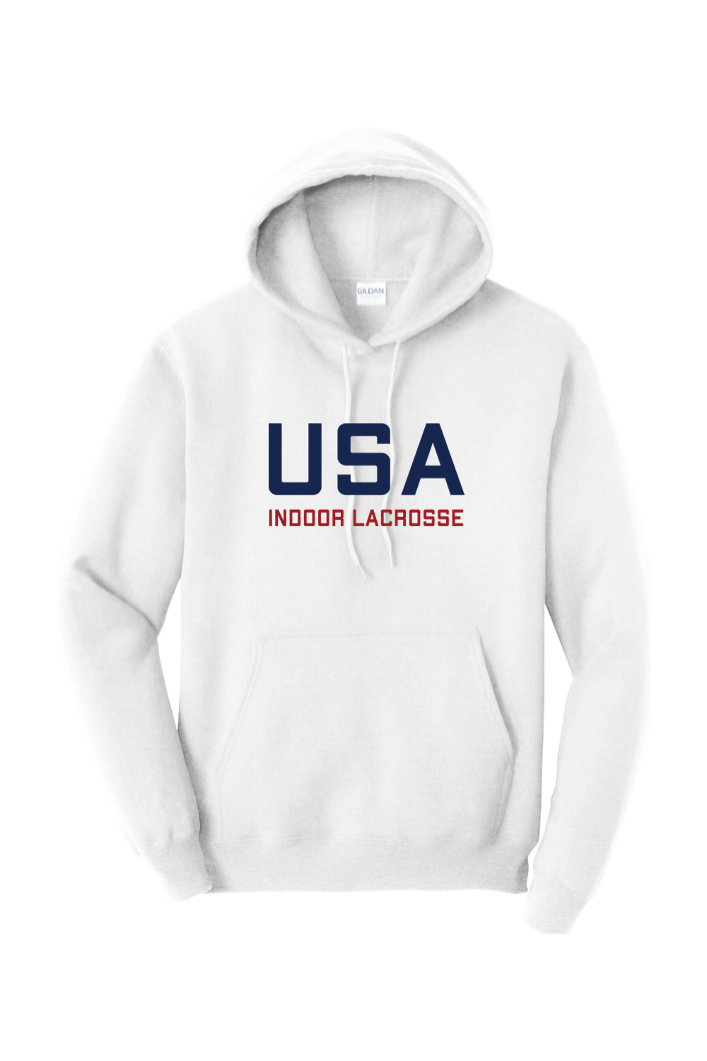 USA Indoor Lacrosse Adult Heavyweight Hoodie Signature Lacrosse