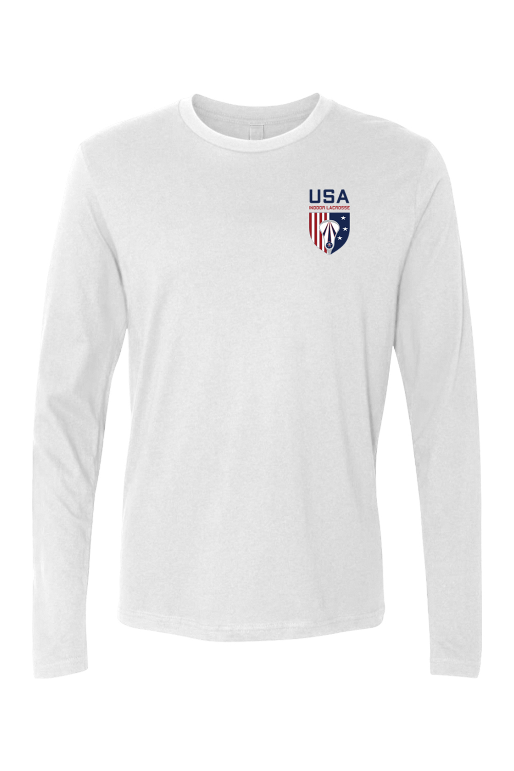 USA Indoor Lacrosse Adult Long Sleeve T-Shirt Signature Lacrosse