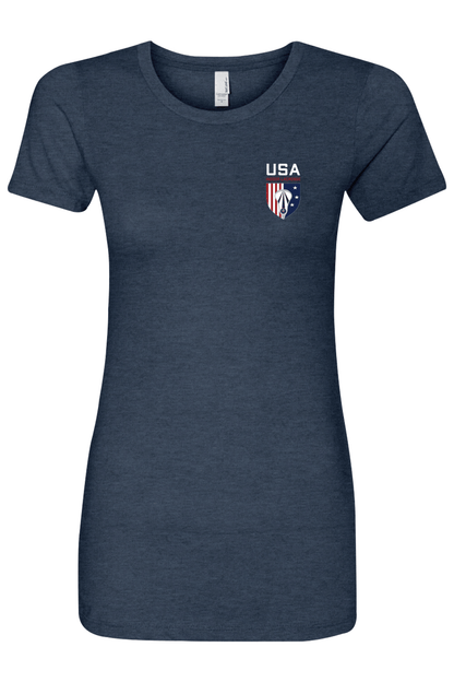 USA Indoor Lacrosse Adult Women's T-Shirt Signature Lacrosse