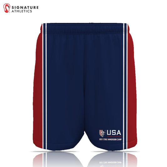 USA Indoor Lacrosse Box Core Immersion Camp Men's Game Shorts Signature Lacrosse