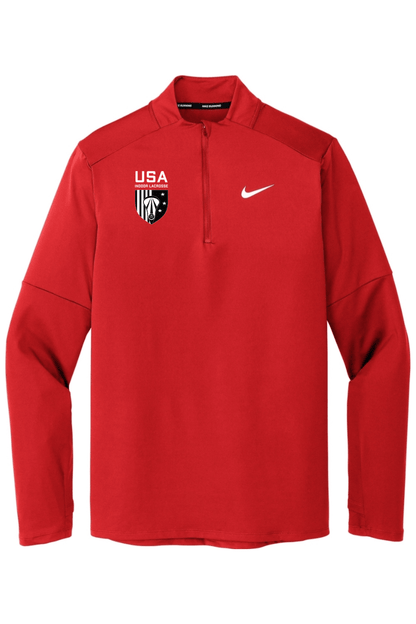 USA Indoor Lacrosse Dri-FIT Element 1/2-Zip Top Signature Lacrosse