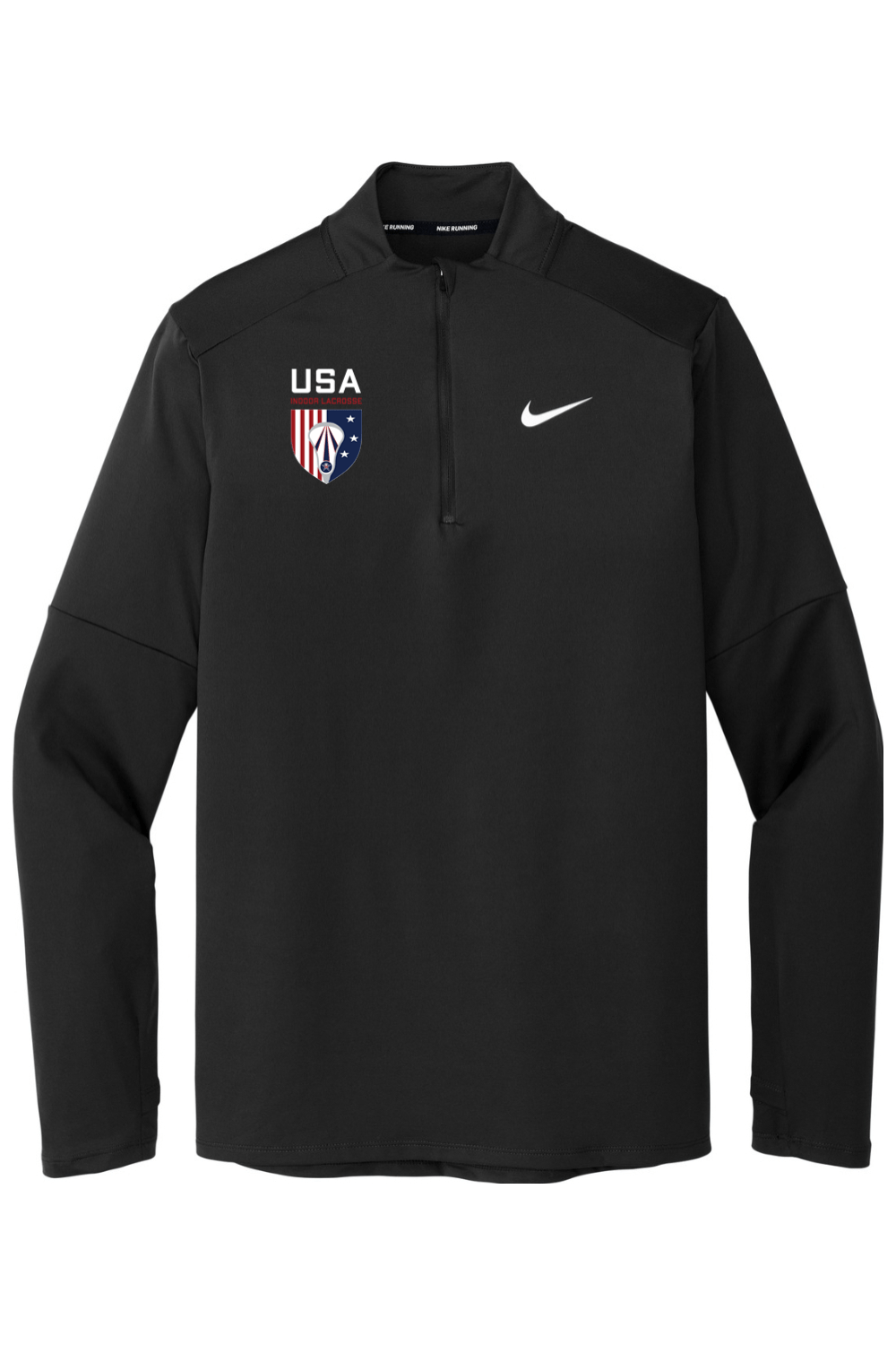 USA Indoor Lacrosse Dri-FIT Element 1/2-Zip Top Signature Lacrosse