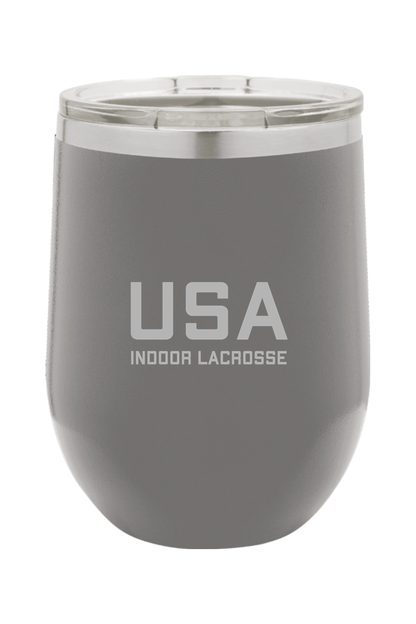 USA Indoor Lacrosse Insulated Wine Tumbler Signature Lacrosse