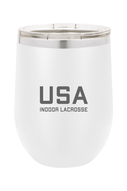 USA Indoor Lacrosse Insulated Wine Tumbler Signature Lacrosse