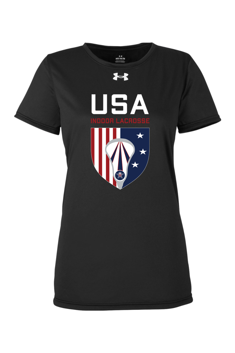 USA Indoor Lacrosse Ladies' Team Tech T-Shirt Signature Lacrosse