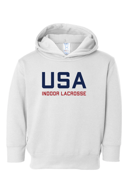 USA Indoor Lacrosse Toddler Fleece Hoodie Signature Lacrosse
