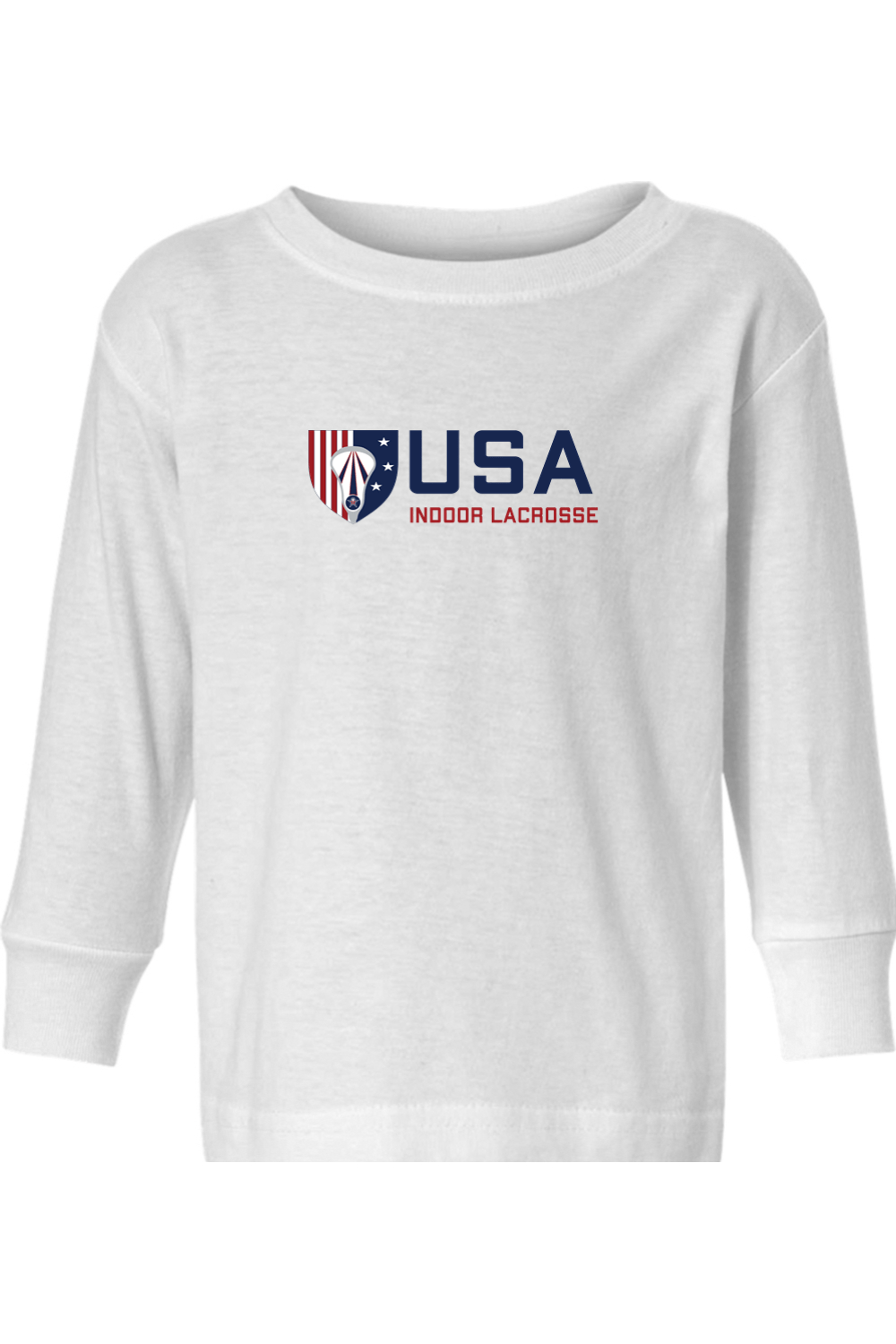 USA Indoor Lacrosse Toddler Long Sleeve T-Shirt Signature Lacrosse