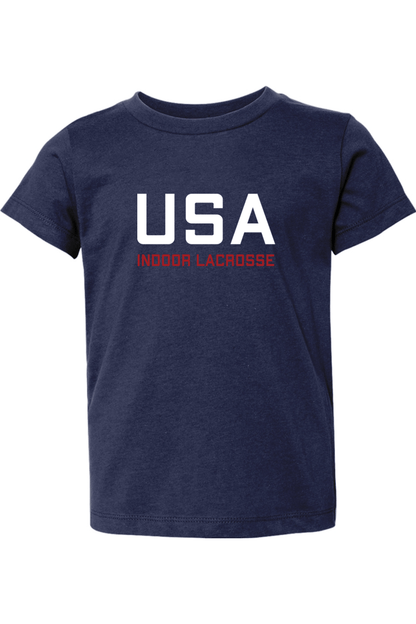USA Indoor Lacrosse Toddler T-Shirt Signature Lacrosse