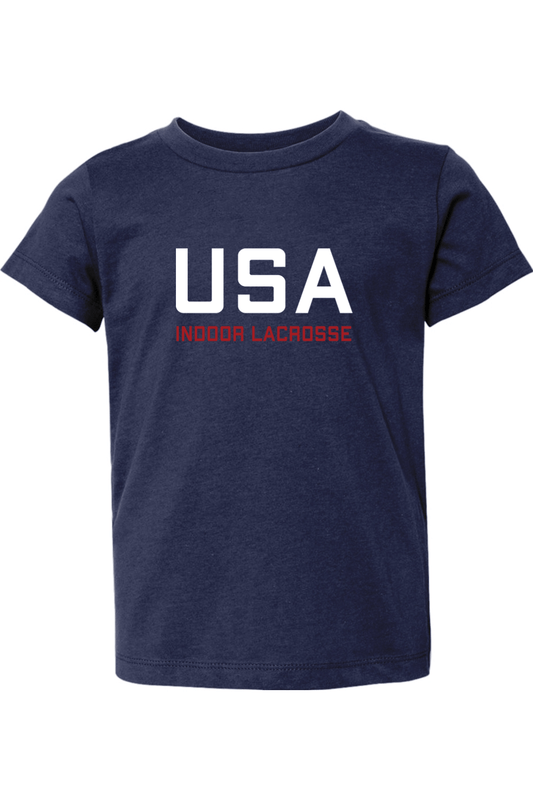 USA Indoor Lacrosse Toddler T-Shirt Signature Lacrosse