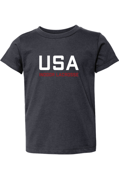 USA Indoor Lacrosse Toddler T-Shirt Signature Lacrosse