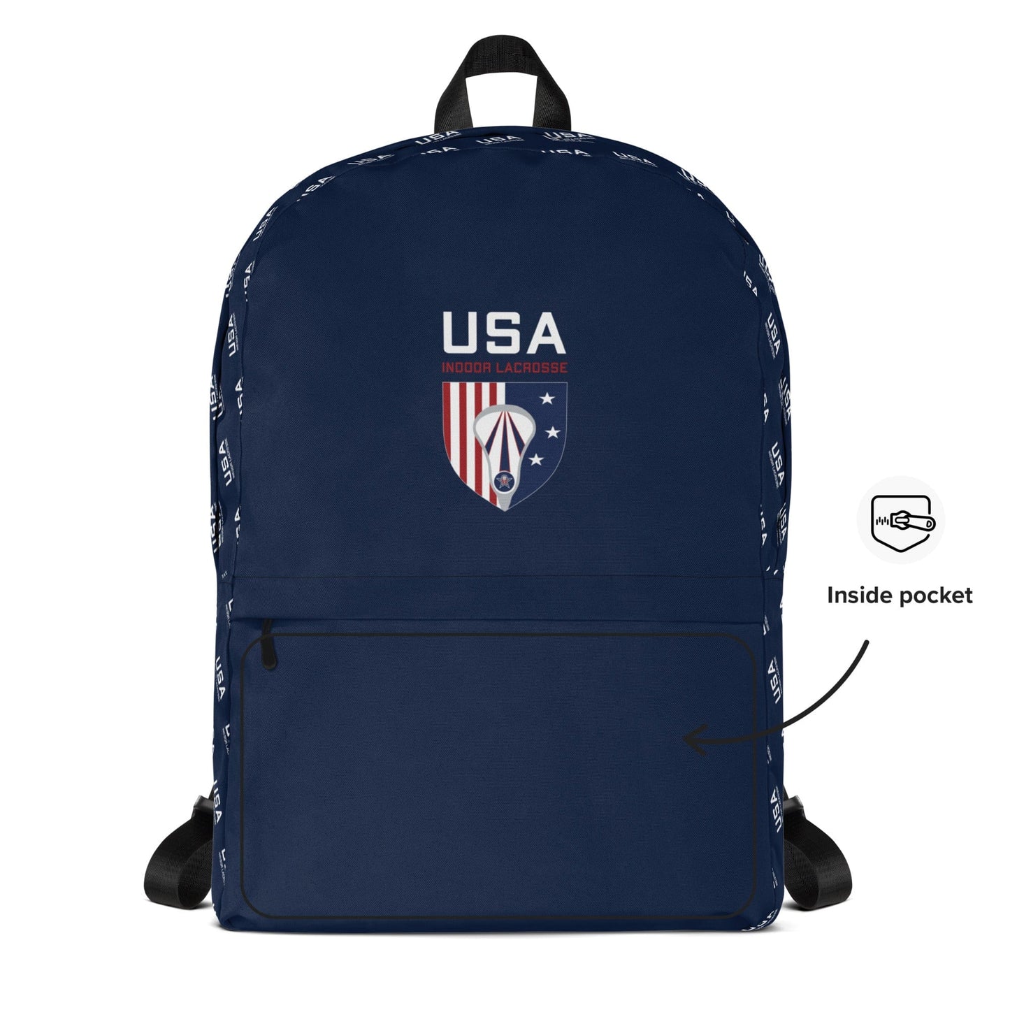 USA Indoor Lacrosse Travel Backpack Signature Lacrosse