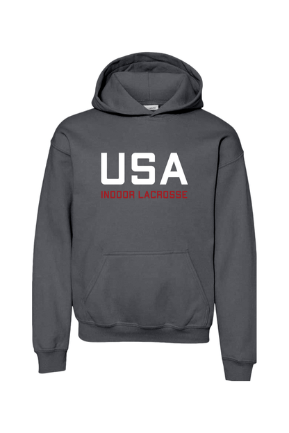 USA Indoor Lacrosse Youth Hoodie Signature Lacrosse