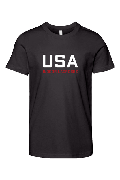USA Indoor Lacrosse Youth Lifestyle T-Shirt Signature Lacrosse