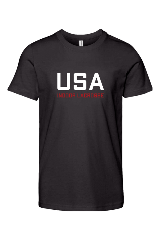 USA Indoor Lacrosse Youth Lifestyle T-Shirt Signature Lacrosse