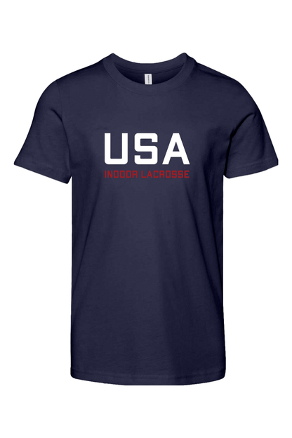 USA Indoor Lacrosse Youth Lifestyle T-Shirt Signature Lacrosse