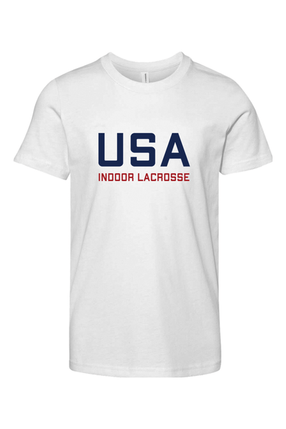 USA Indoor Lacrosse Youth Lifestyle T-Shirt Signature Lacrosse