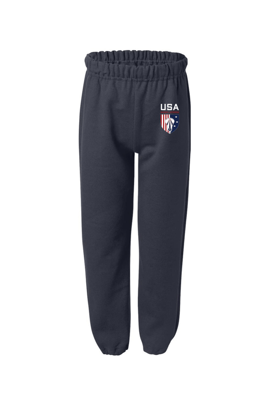 USA Indoor Lacrosse Youth Sweatpants Signature Lacrosse