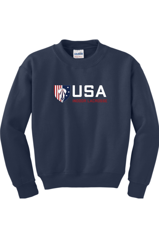 USA Indoor Lacrosse Youth Sweatshirt Signature Lacrosse