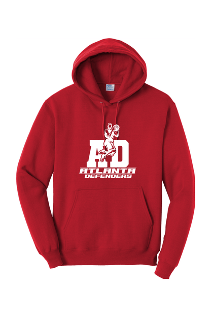 USBN Atlanta Defenders Fleece Pullover Hooded Sweatshirt Signature Lacrosse