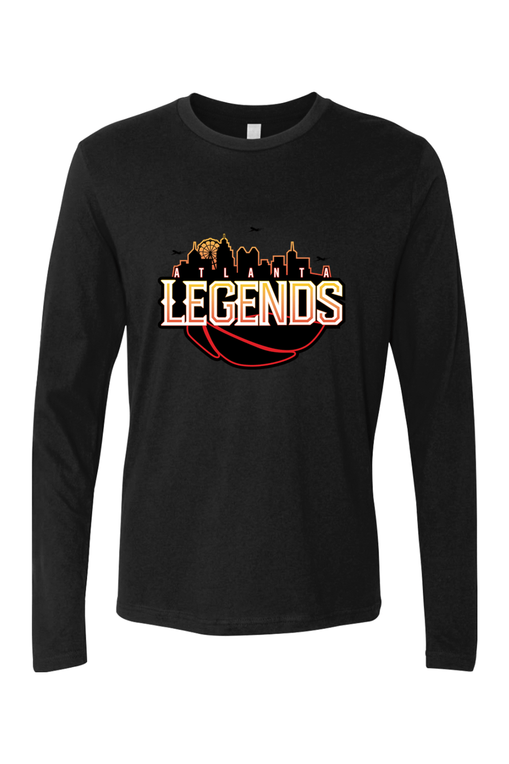 USBN Atlanta Legends Adult Long Sleeve T-Shirt Signature Lacrosse