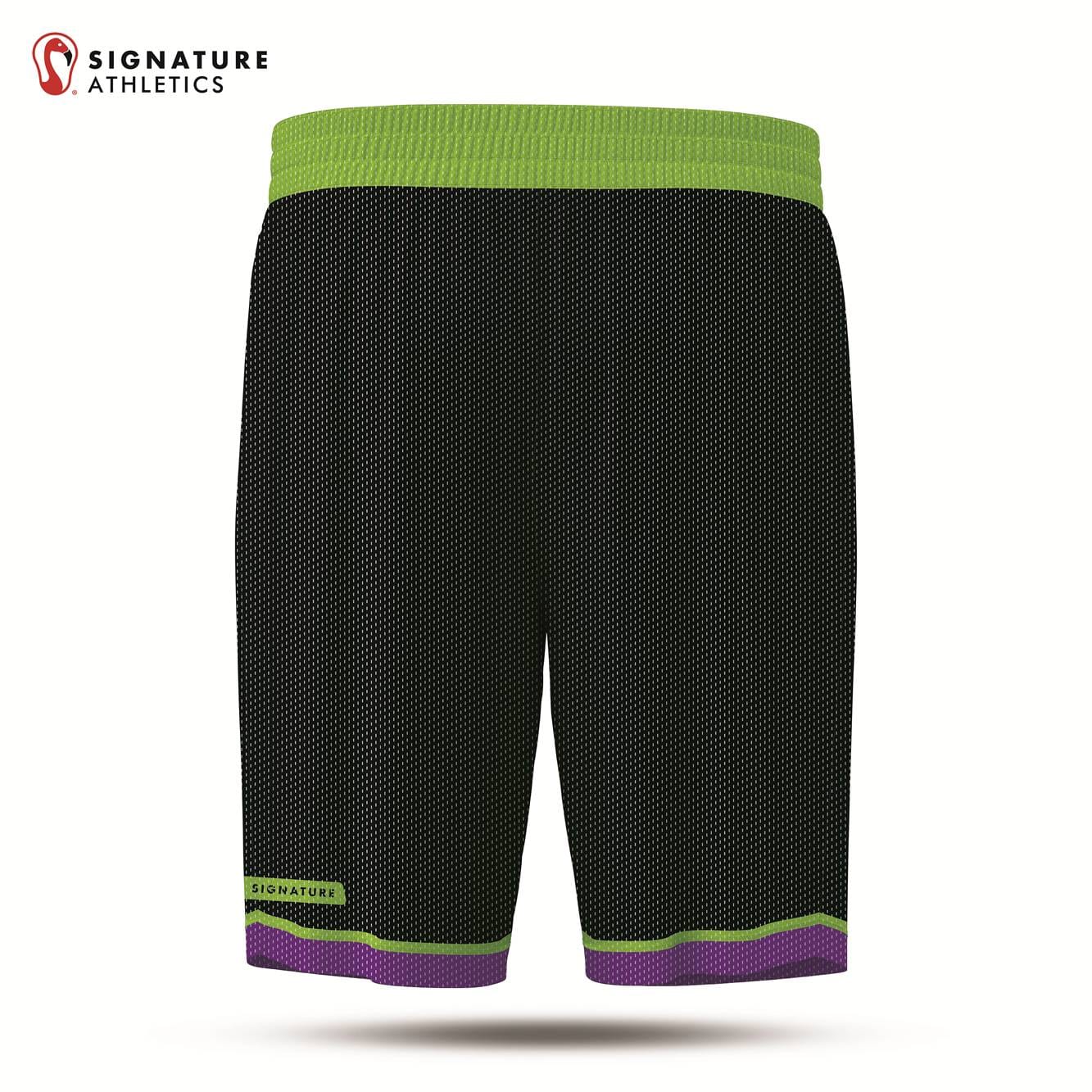 USBN Augusta Groove Dark Men's Pro Basketball Shorts Signature Lacrosse