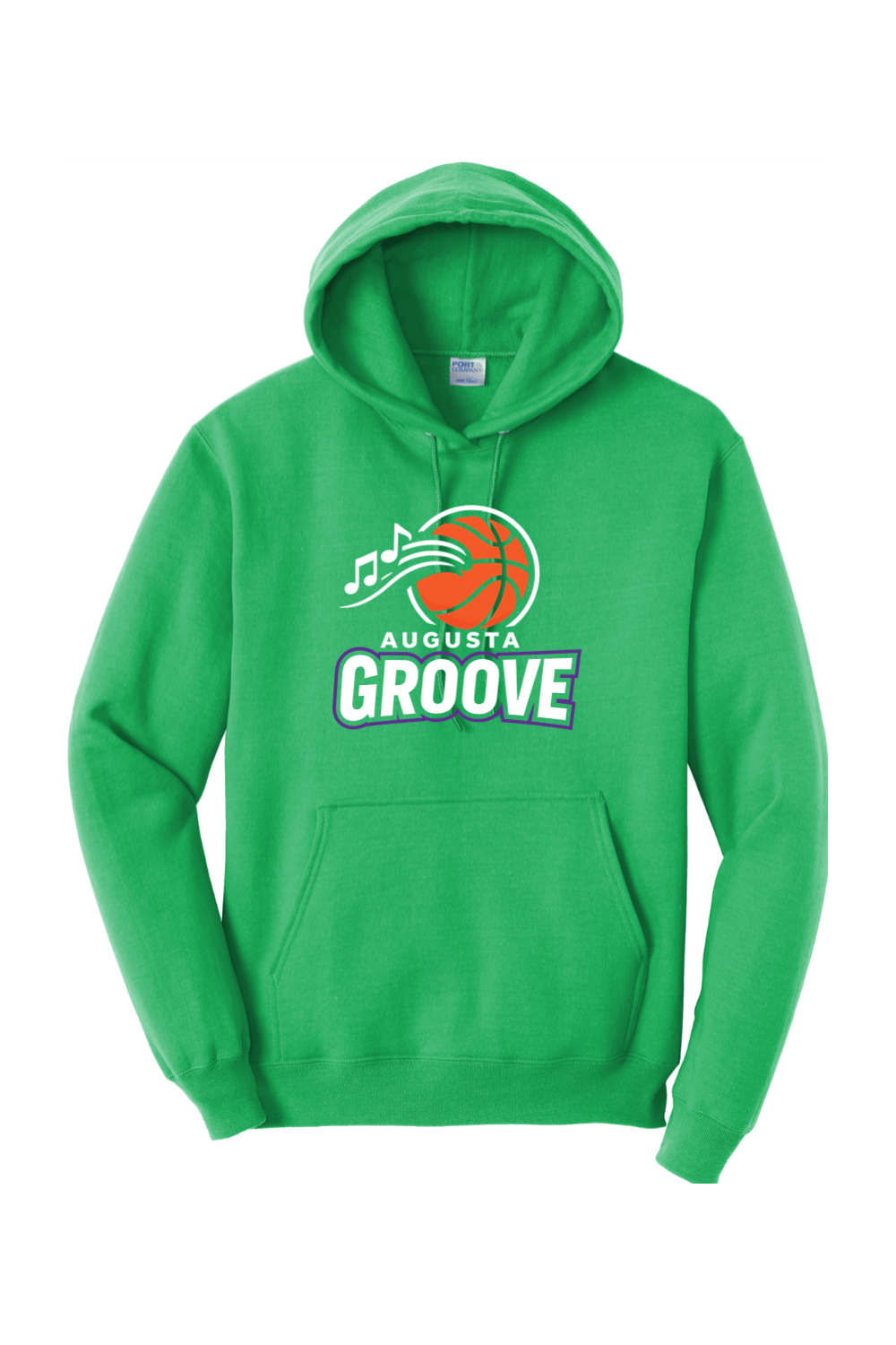USBN Augusta Groove Fleece Pullover Hooded Sweatshirt Signature Lacrosse