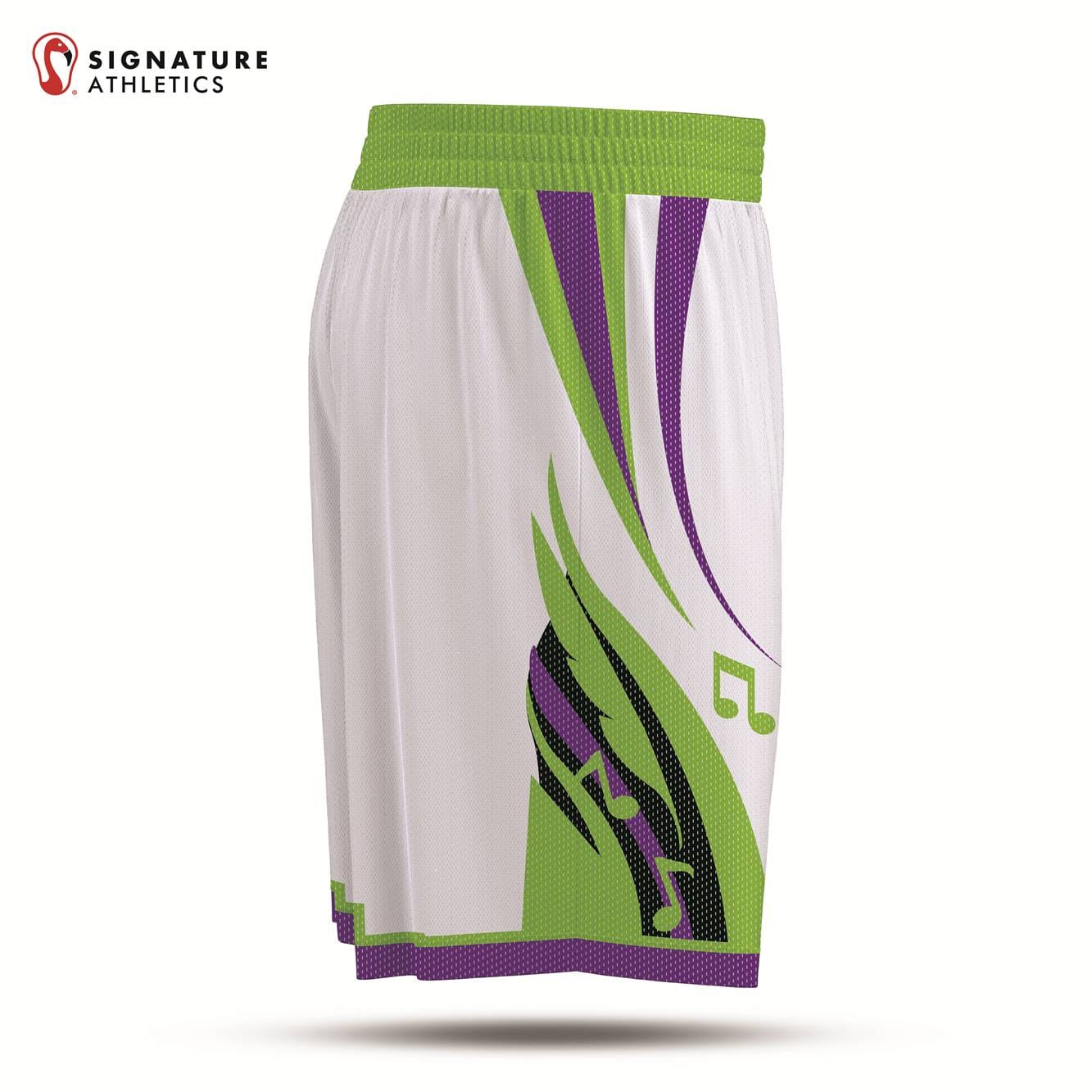 USBN Augusta Groove Light Men's Pro Basketball Shorts Signature Lacrosse