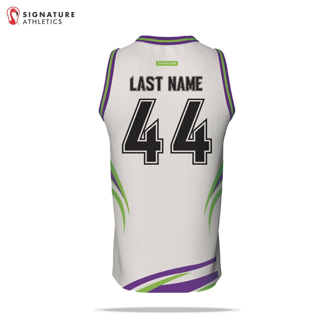 USBN Augusta Groove Light Men's Pro V Neck Basketball Jersey Signature Lacrosse