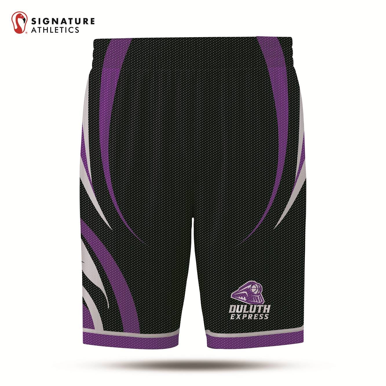 USBN Duluth Express Dark Men's Pro Basketball Shorts Signature Lacrosse