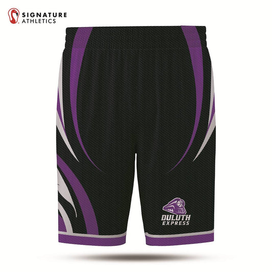 USBN Duluth Express Dark Men's Pro Basketball Shorts Signature Lacrosse