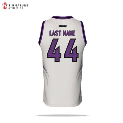 USBN Duluth Express Light Men's Pro V Neck Basketball Jersey Signature Lacrosse