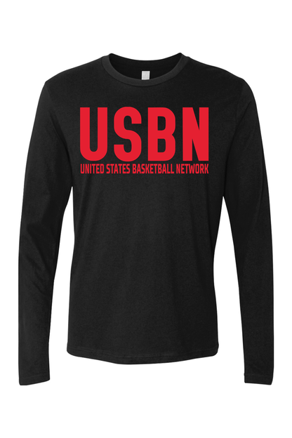 USBN Men's Long Sleeve T-Shirt Signature Lacrosse
