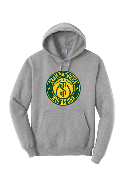 USBN Team Sacrifice Fleece Pullover Hooded Sweatshirt Signature Lacrosse