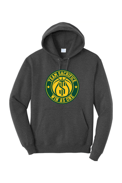 USBN Team Sacrifice Fleece Pullover Hooded Sweatshirt Signature Lacrosse