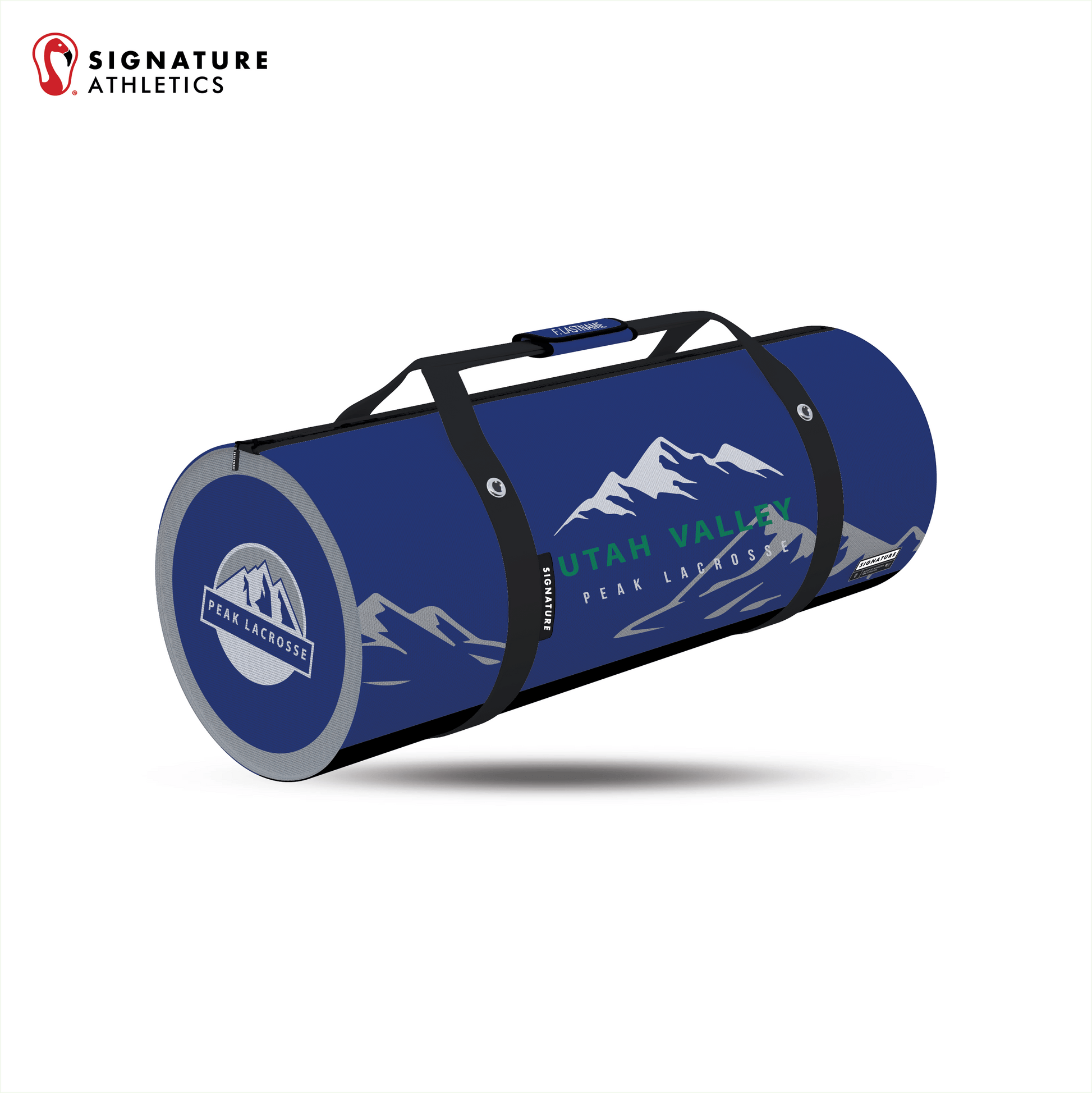 Utah Valley Lacrosse Customizable Medium All-Purpose Duffel Bag Signature Lacrosse