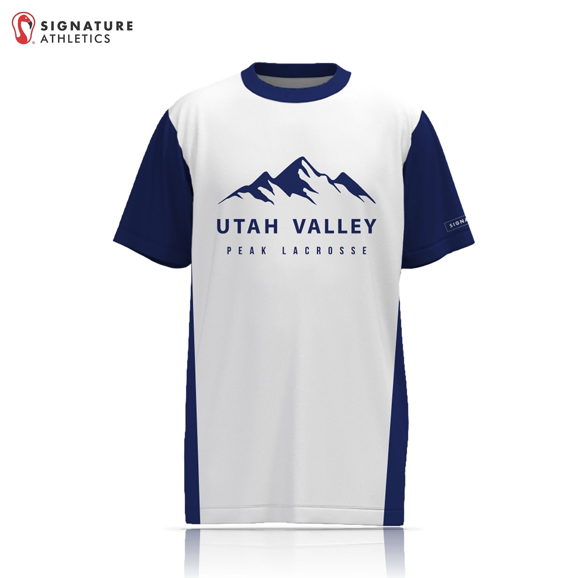 Utah Valley Men's Short Sleeve Tech Tee (Light) Signature Lacrosse