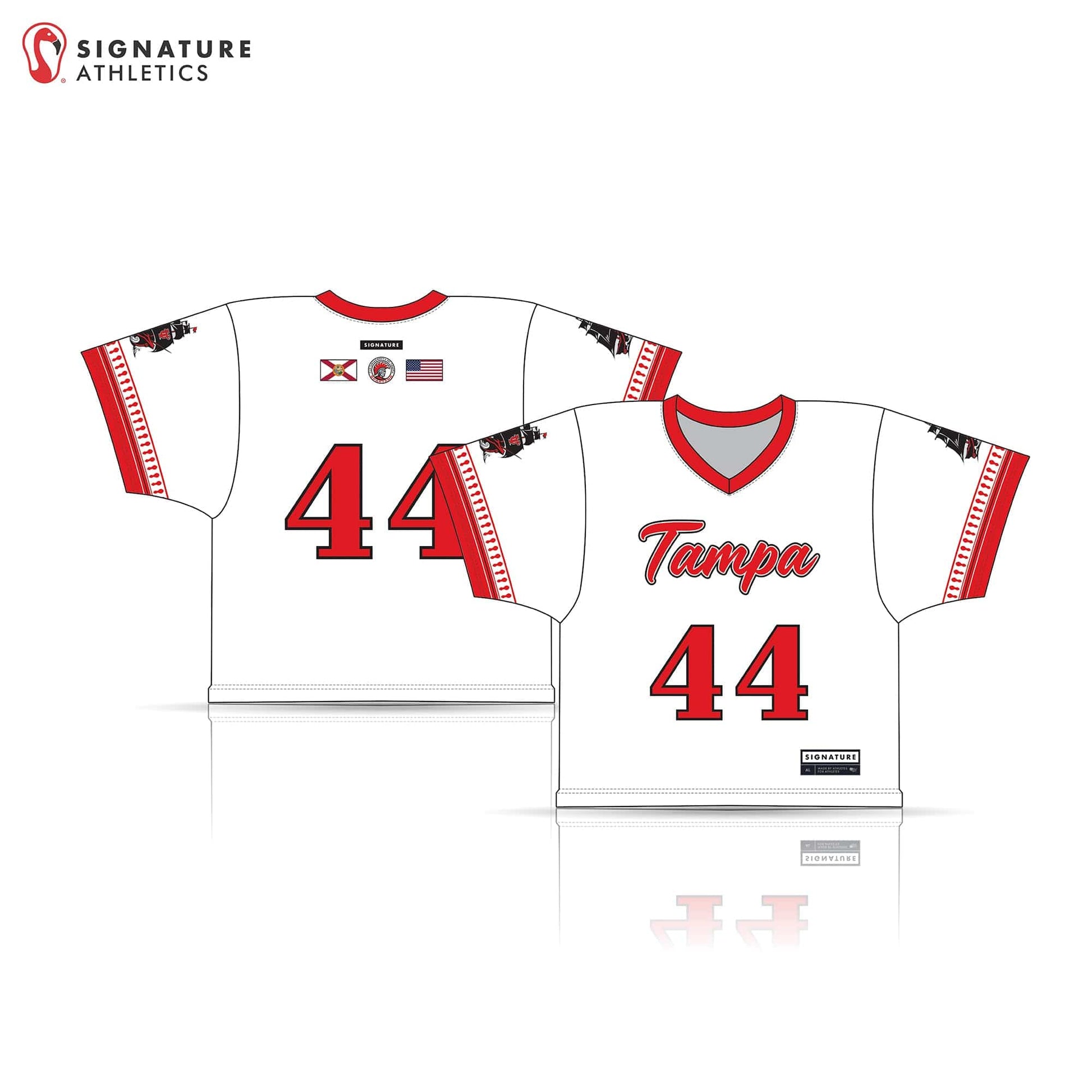 UTampa Club Lacrosse Men's 4 Piece Player Package Signature Lacrosse