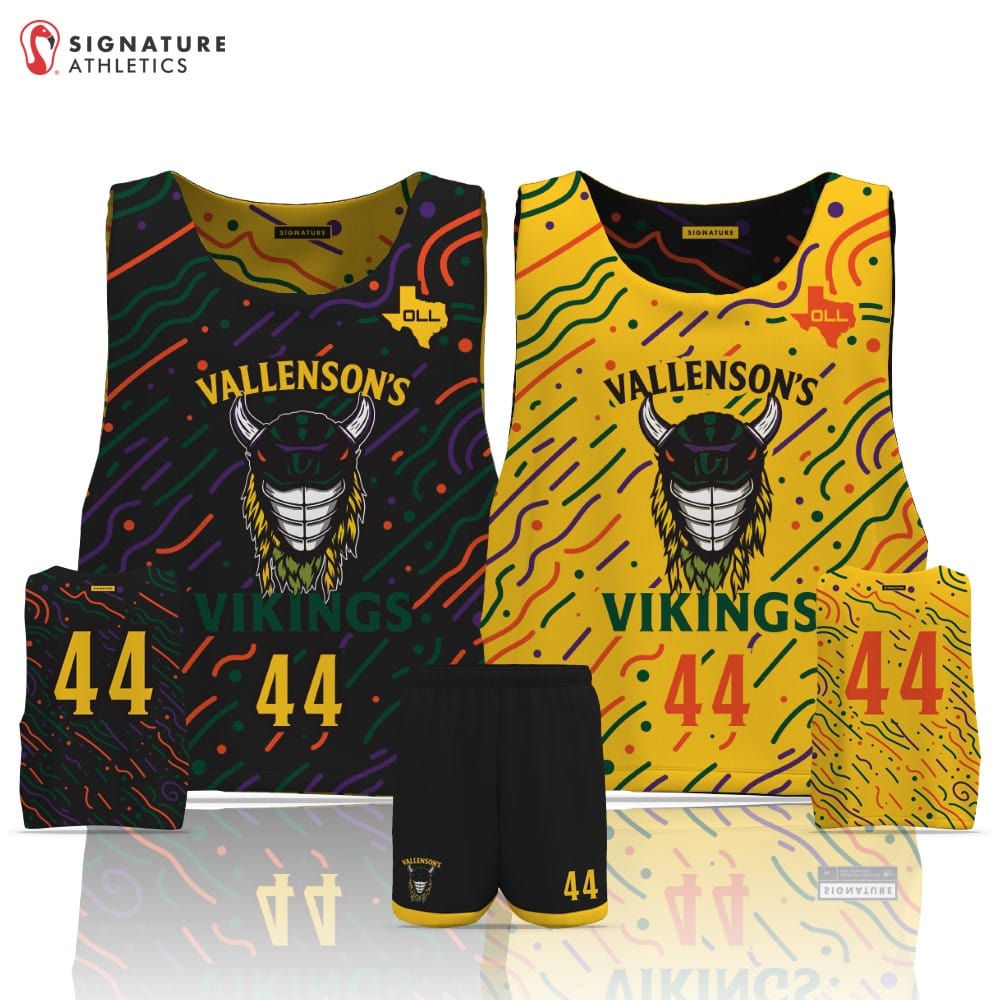Vallenson Vikings Lacrosse Men's 2 Piece Player Package: Vallensons Vikings Signature Lacrosse