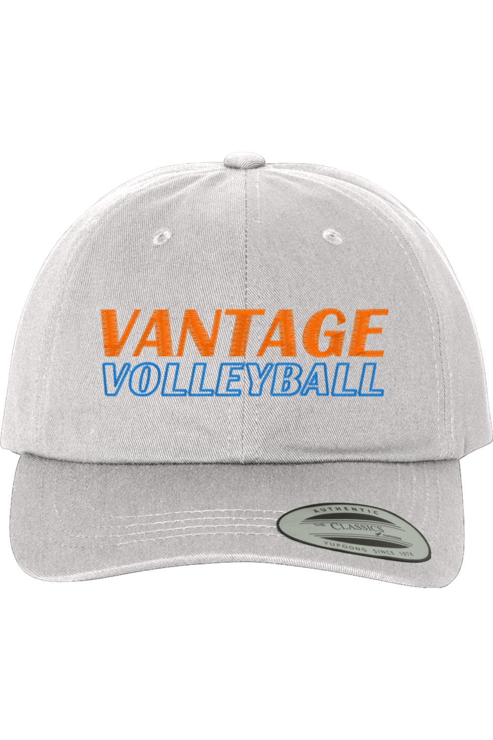 Vantage Volleyball Embroidered Dad Hat Signature Lacrosse