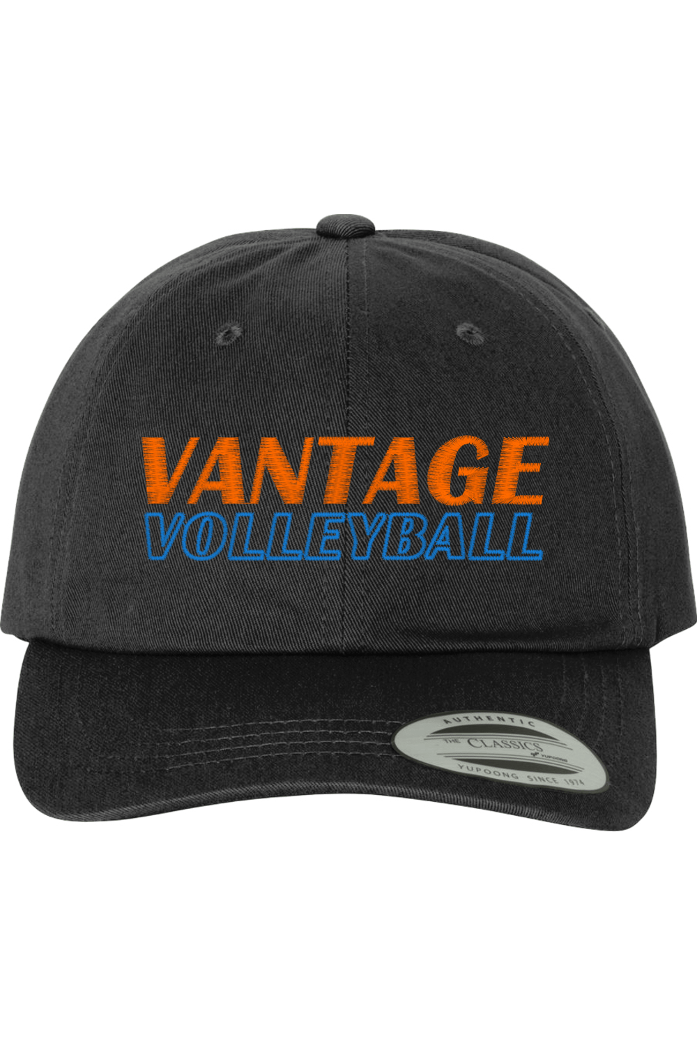 Vantage Volleyball Embroidered Dad Hat Signature Lacrosse