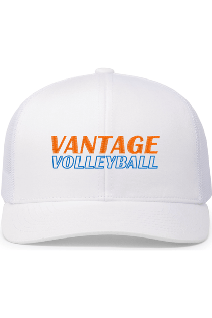 Vantage Volleyball Embroidered Trucker Hat Signature Lacrosse