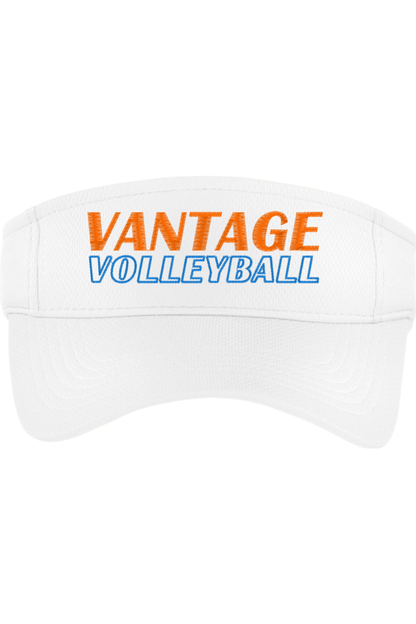 Vantage Volleyball Embroidered Visor Signature Lacrosse
