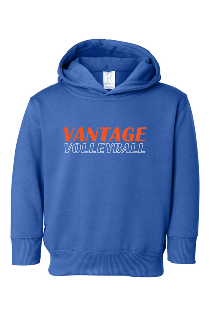 Vantage Volleyball Toddler Fleece Hoodie Signature Lacrosse