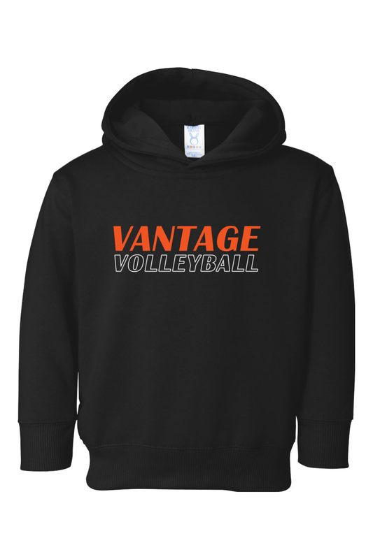 Vantage Volleyball Toddler Fleece Hoodie Signature Lacrosse