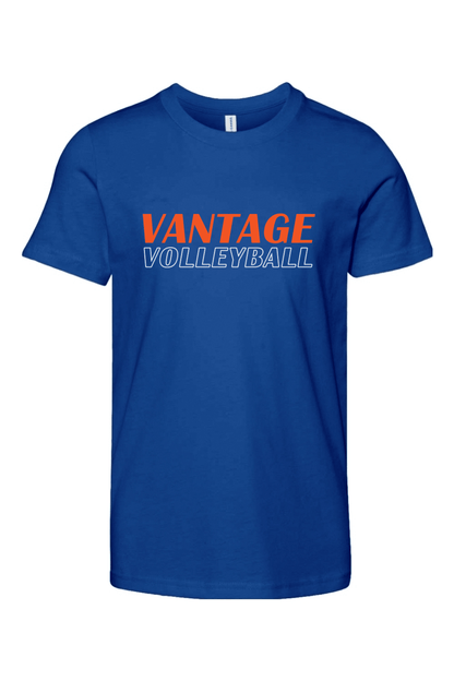 Vantage Volleyball Youth Lifestyle T-Shirt Signature Lacrosse